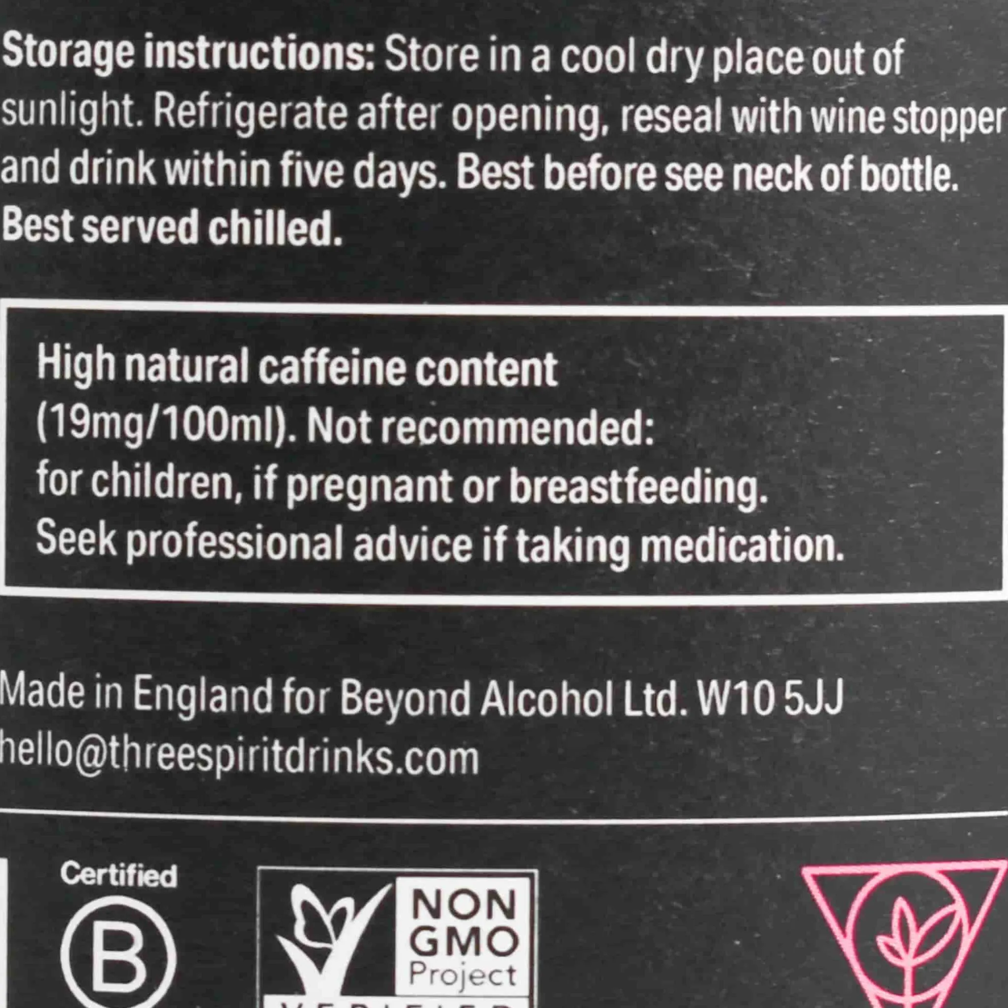 Hot Blurred Vines Spark 0% Sparkling Rose Wine, 750ml Ingredients Brands|Drinks