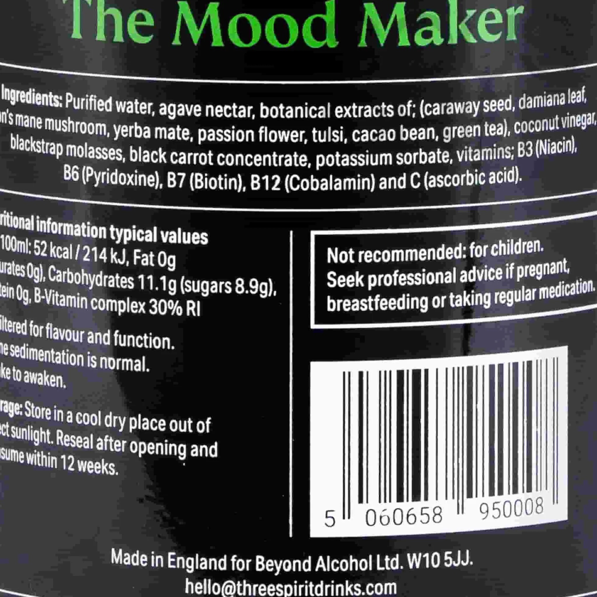 The Starter Set 0% Spirit Collection Ingredients Brands|Drinks