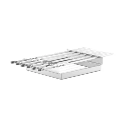 Best T1 - Stainless Steel BBQ Skewer Attachment Food Smokers|Bbq & Smoking