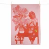 Outlet Les Pommes Embroidered French Jacquard Tea Towel Kitchen Textiles & Clothing