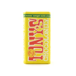 Hot Milk Chocolate with Almond, Honey & Nougat, 180g Ingredients Brands|Chocolate & Sweets
