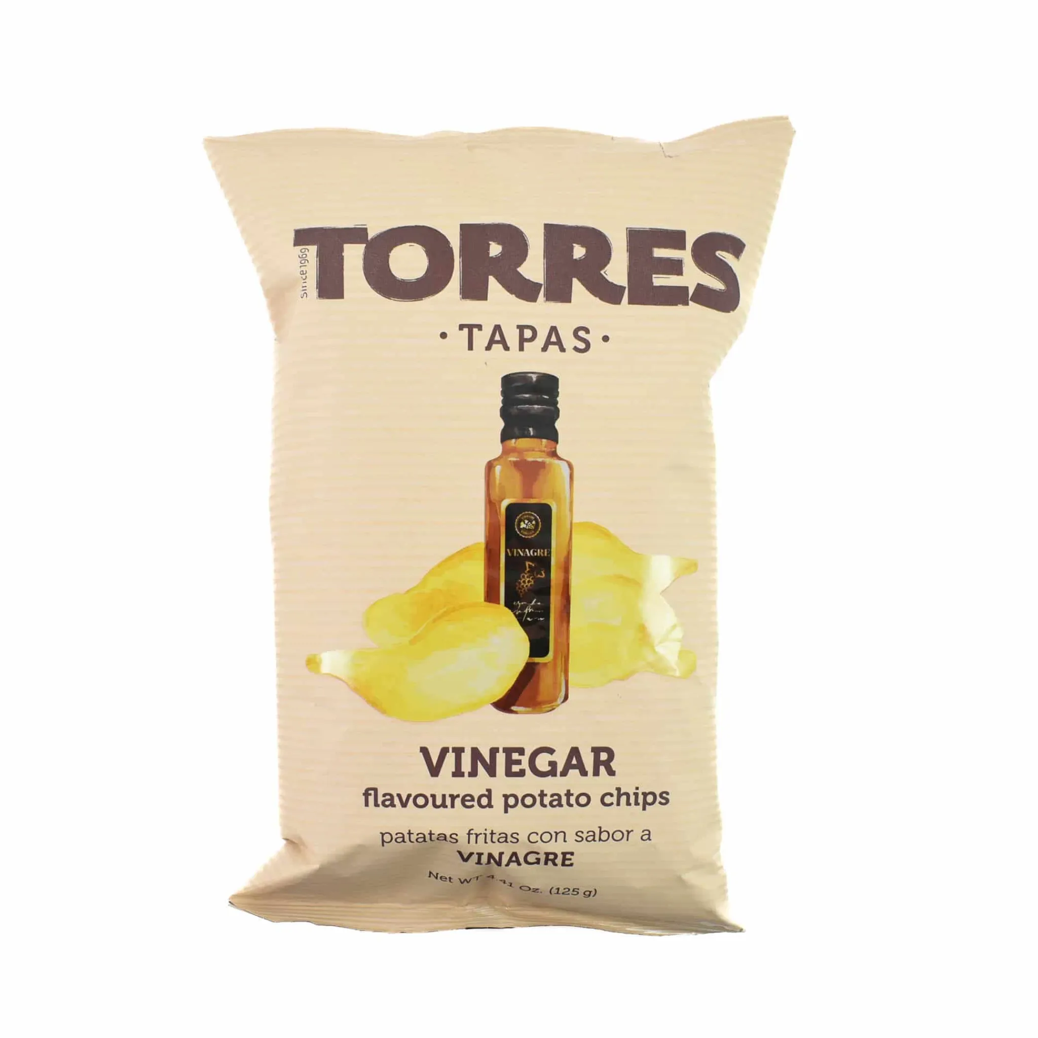 New Vinegar Crisps, 125g Snacks|Ingredients Brands