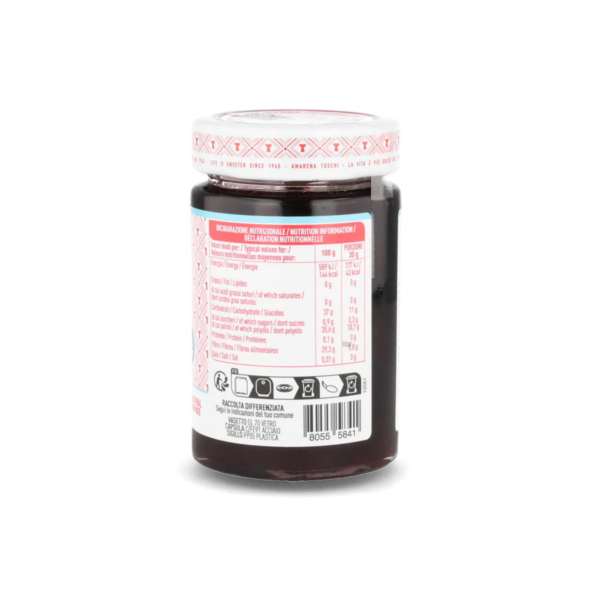 Online Zero Sugar Amarena Cherries Ingredients Brands|Italian Ingredients