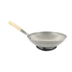 Best Traditional Round-Base Carbon Steel Wok Chinese Ingredients|Pots & Pans
