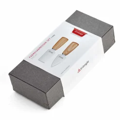 Best Set of 2 Parmesan Knives with Ash Wood Handles Kitchen Knives