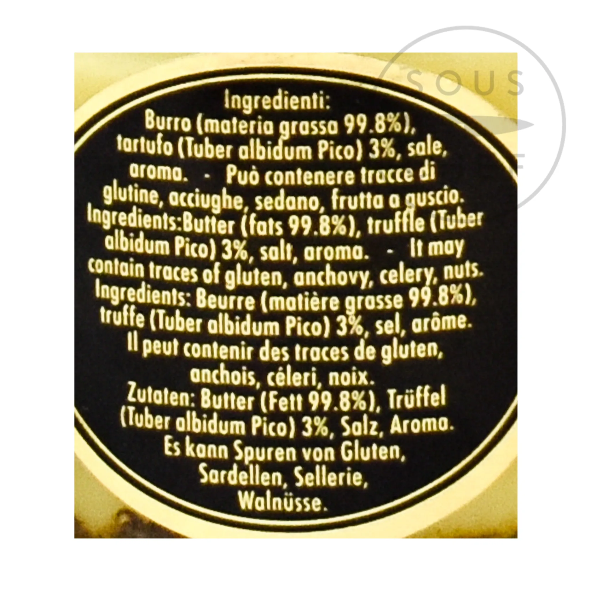 New Truffle Butter Ingredients Brands|Italian Ingredients