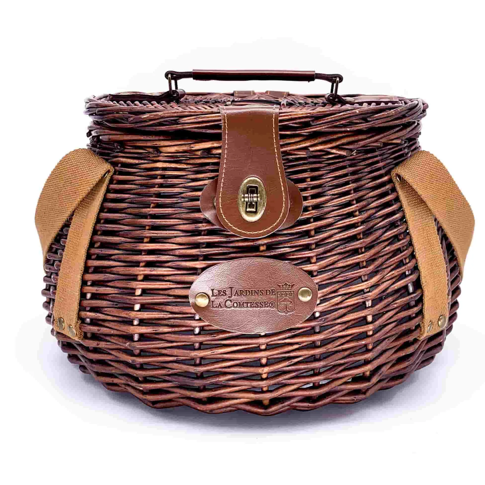 Sale Tuileries Navy Picnic Basket, 2 Person Picnicware|Disposable Tableware