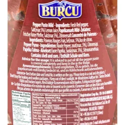 Best Turkish Mild Pepper Paste - Biber Salcasi, 600g Middle Eastern Ingredients|Sauces & Condiments
