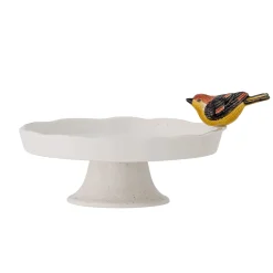 Clearance Tweet White Stoneware Cake Stand, 19cm Tableware Brands