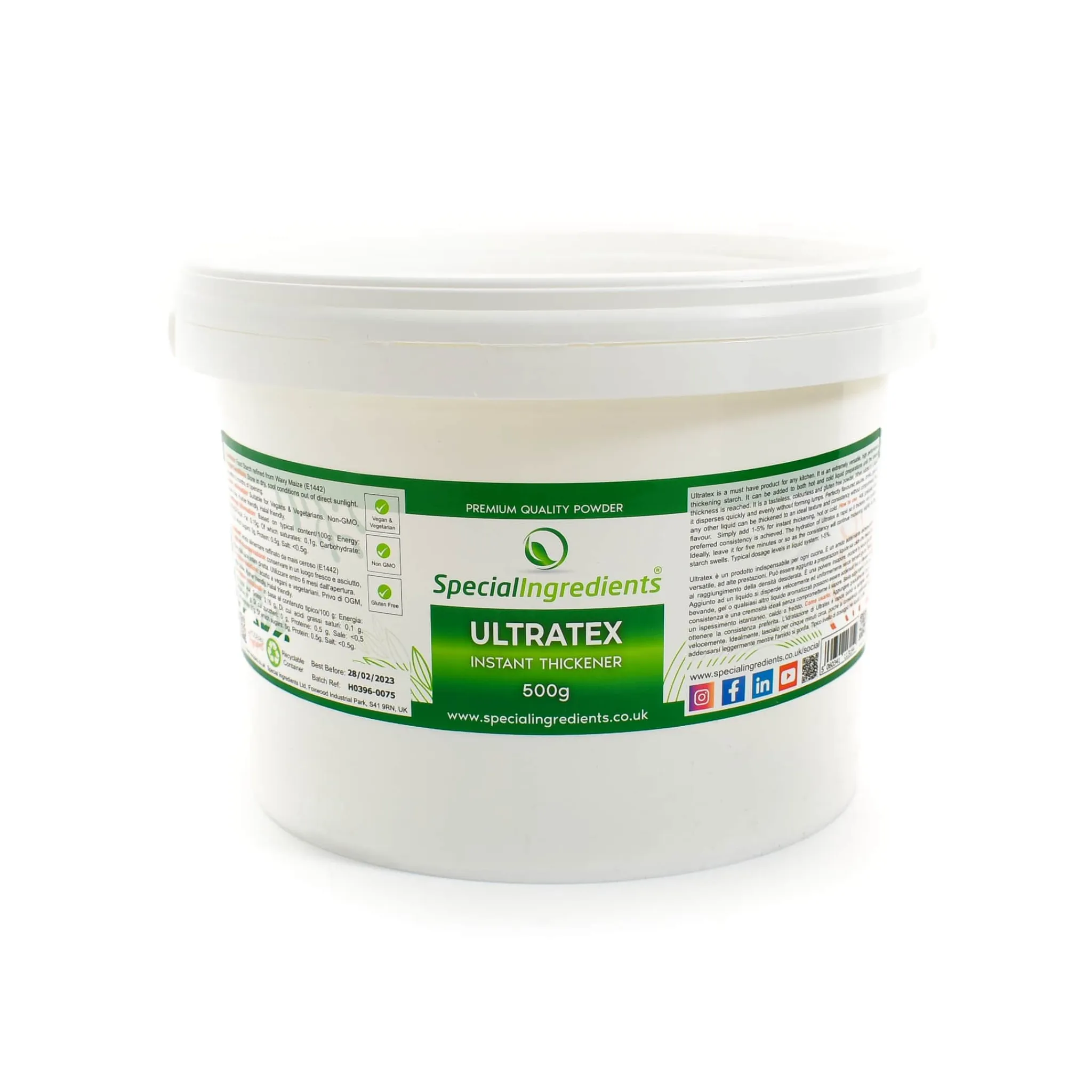 Hot Ultratex, 500g Ingredients Brands|Baking Ingredients