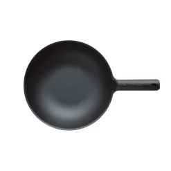 Sale Black Japanese Lightweight Cast Iron Wok, 31cm Japanese Ingredients|Pots & Pans