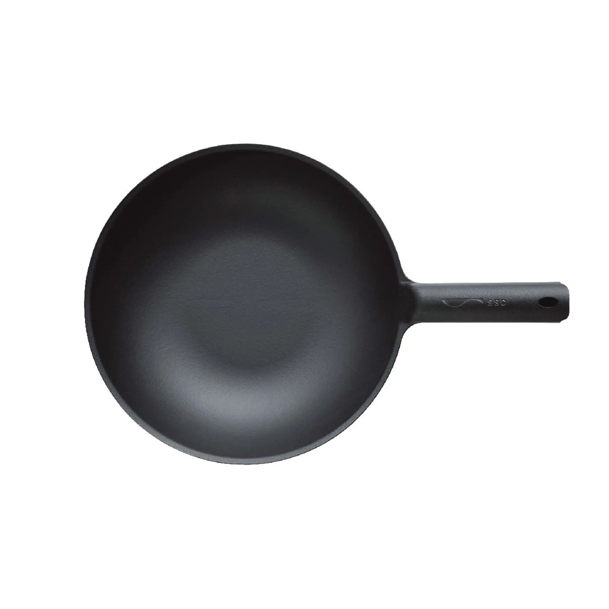 Sale Black Japanese Lightweight Cast Iron Wok, 31cm Japanese Ingredients|Pots & Pans