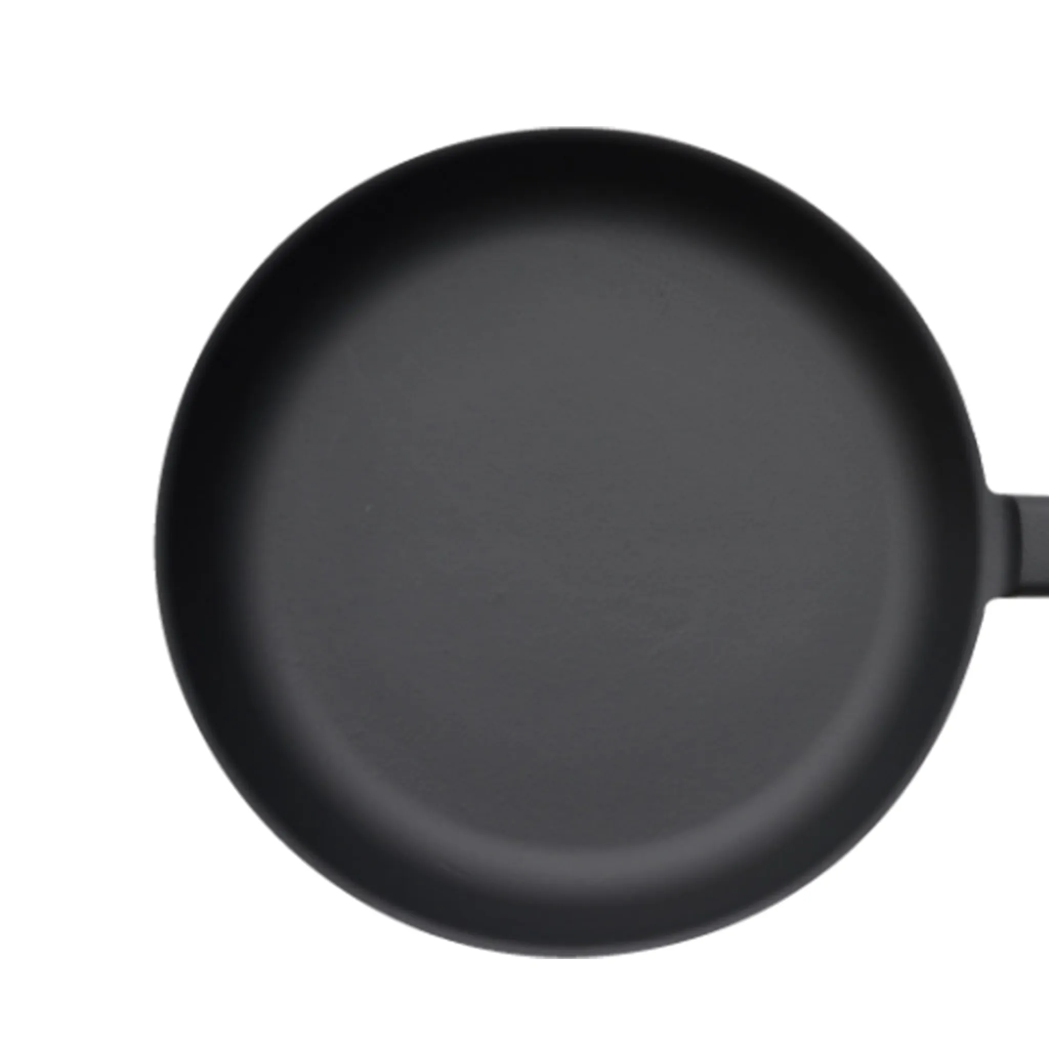 Black Japanese Lightweight Cast Iron Frying Pan Japanese Ingredients|Pots & Pans