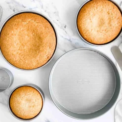 5 Piece Round Cake Pan Set Baking Supplies & Equipment