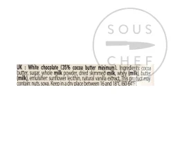 Outlet Dulcey 35% Blonde Chocolate Chips, 250g French Ingredients|Chocolate & Sweets