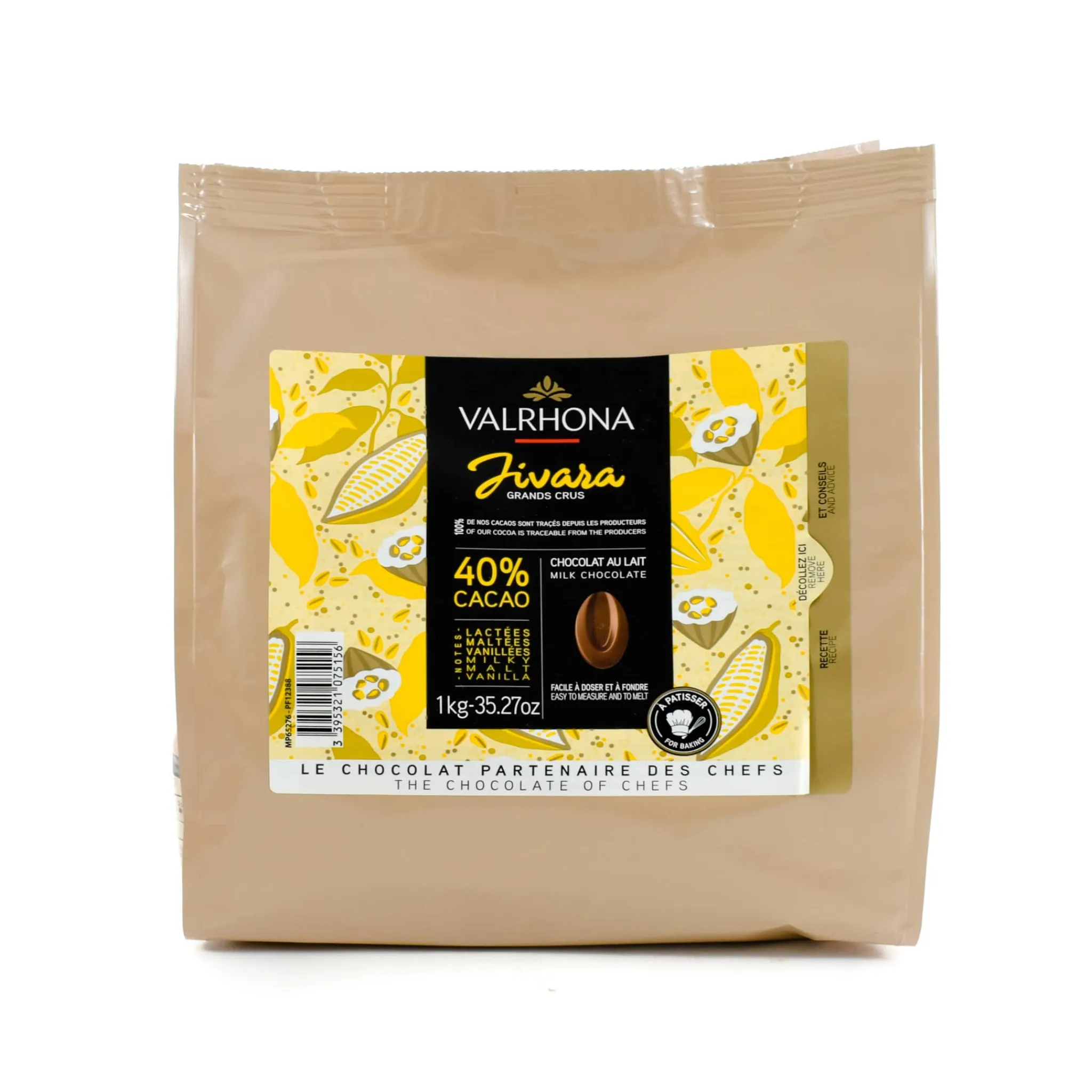 Sale Jivara 40% Milk Chocolate Chips French Ingredients|Chocolate & Sweets