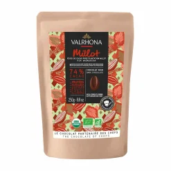 Sale Millot 74% 'Pure' Single Origin Organic Chocolate Couverture, 250g Ingredients Brands|French Ingredients