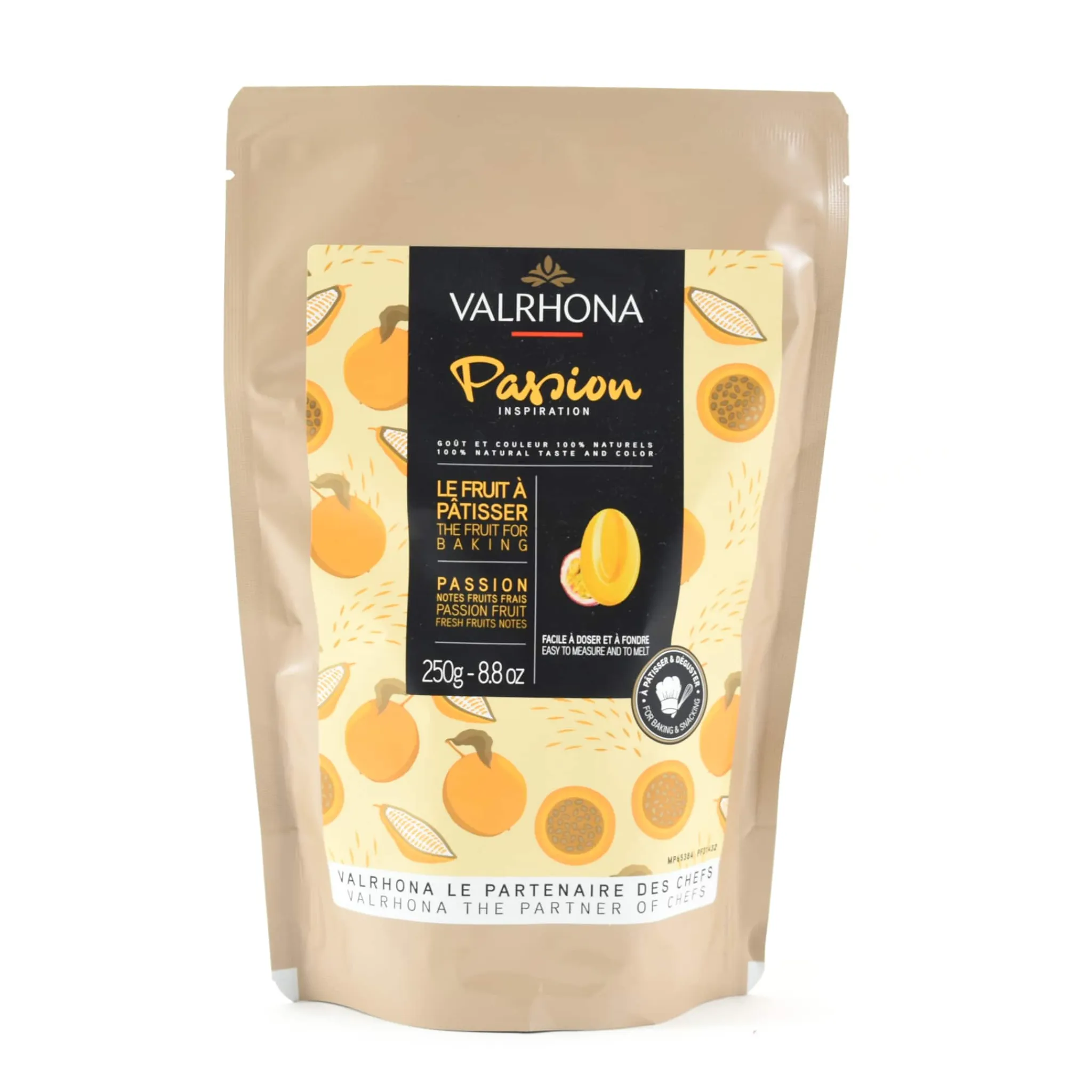 Online Passion Fruit Inspiration - Couverture, 250g Ingredients Brands|French Ingredients