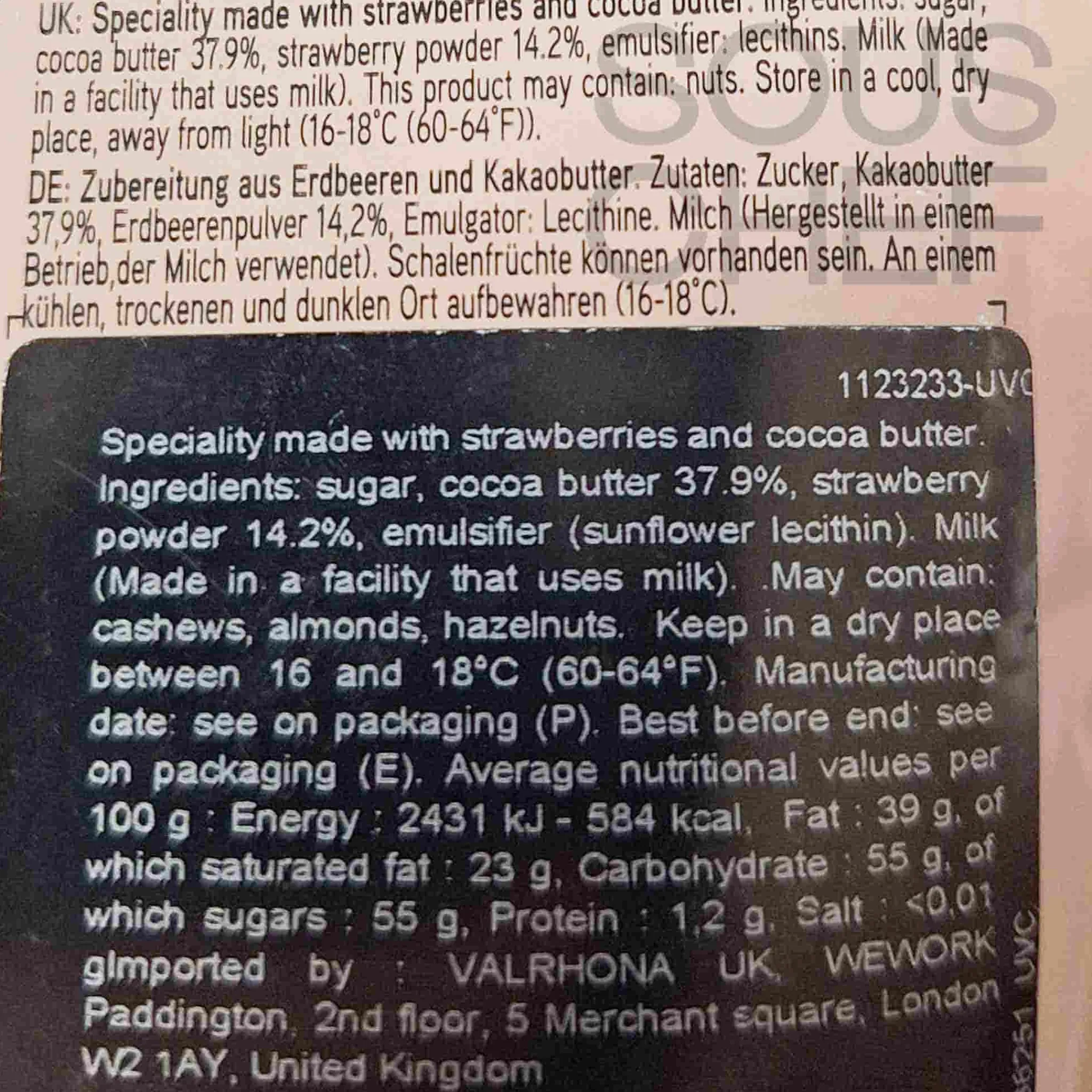 Discount Strawberry Inspiration Drops, 250g Ingredients Brands|French Ingredients