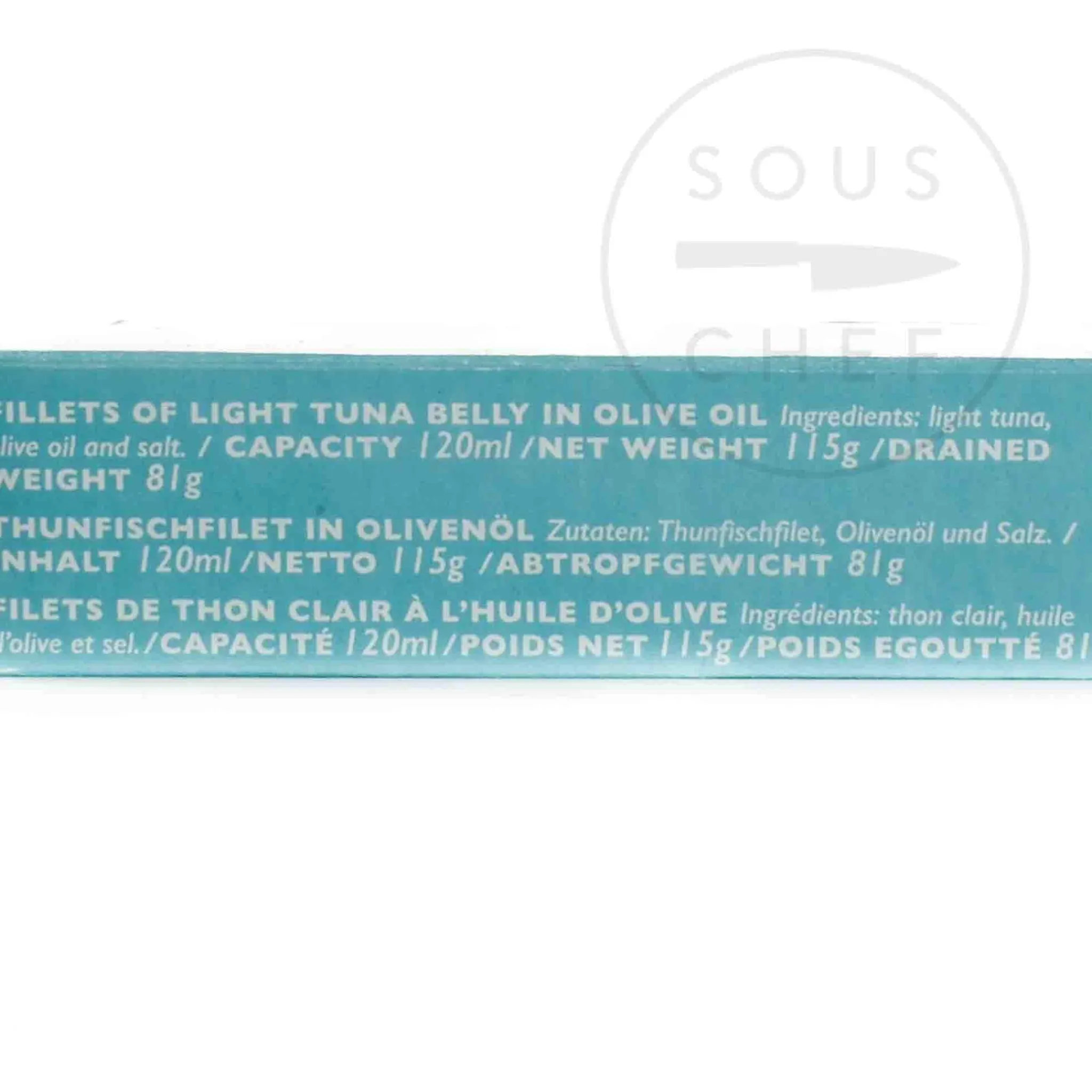 Sale Ventresca de Atun Claro Tuna in Olive Oil, 120ml Ingredients Brands|Spanish Ingredients