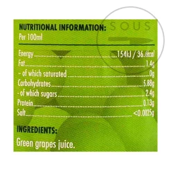 Online Verjus du Perigord 500ml Ingredients Brands|French Ingredients