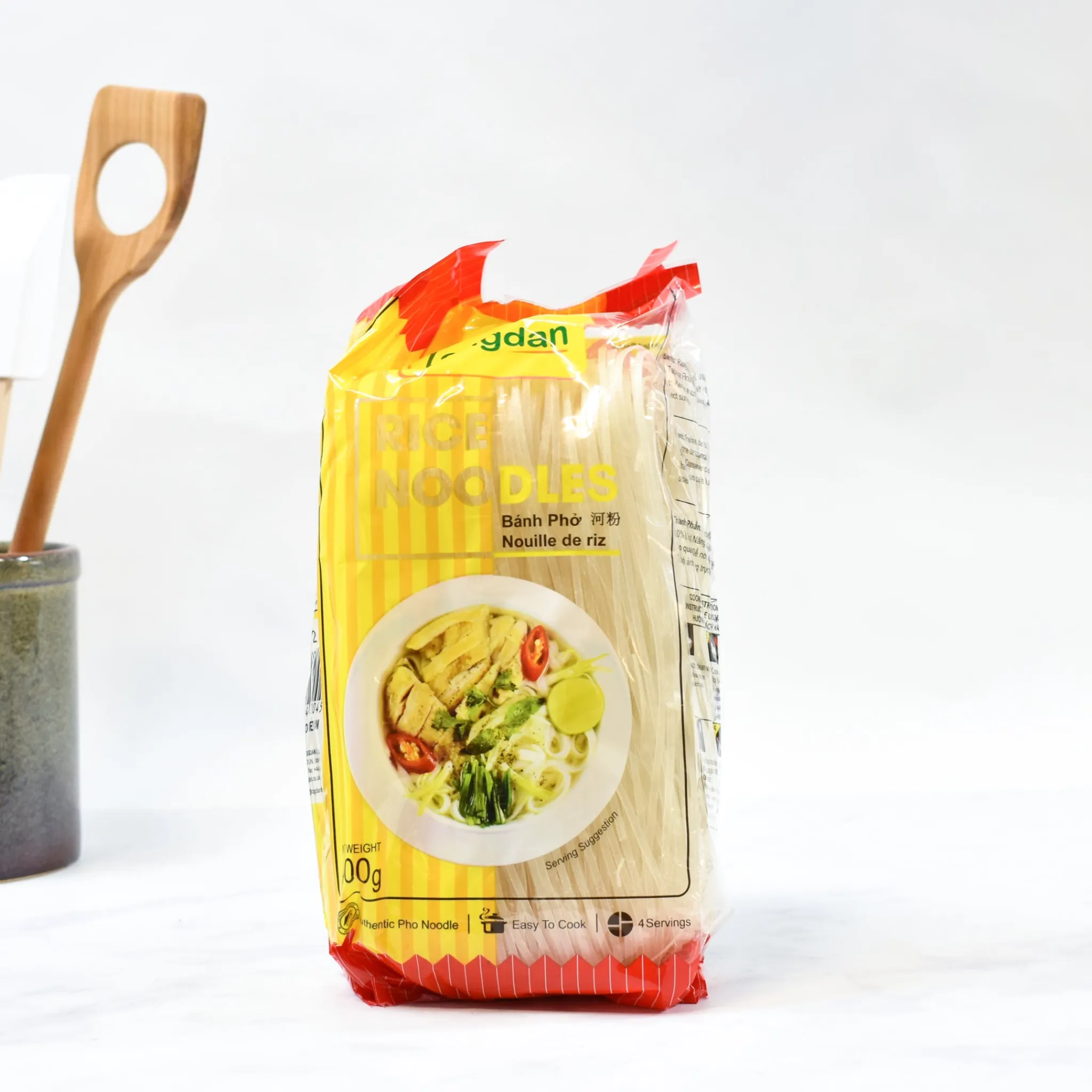 Clearance Vietnamese Rice Pho Noodles Banh Pho, 2.5mm, 400g Southeast Asian Ingredients|Ingredients Brands
