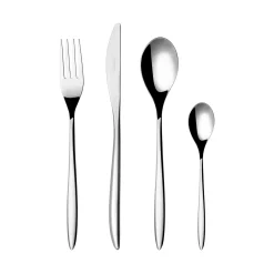 Sale Vinci Polished Stainless Steel 4 Piece Place Setting Cutlery Set Cutlery|Tableware Brands