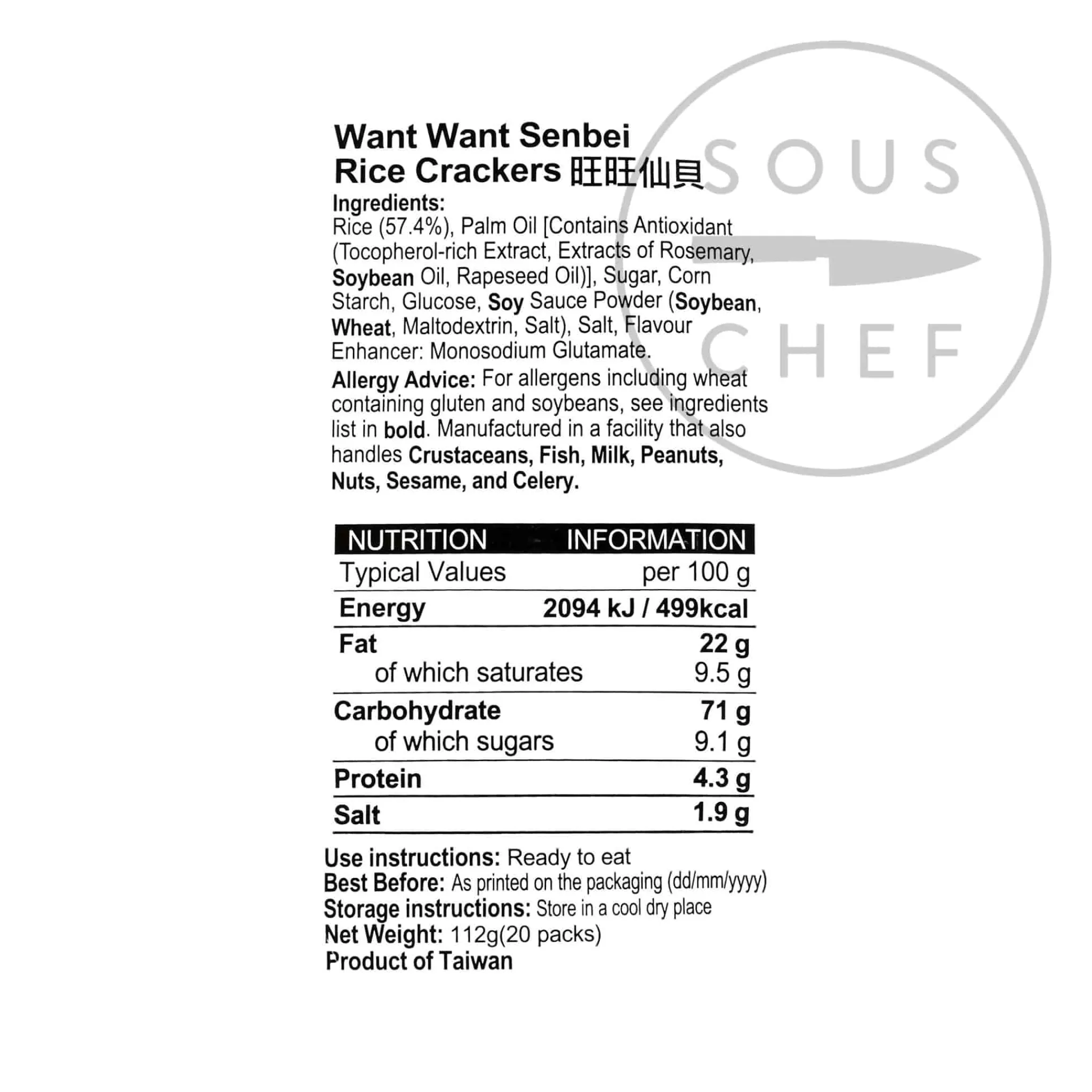 Best Senbei Rice Crackers, 112g Korean Ingredients|Snacks