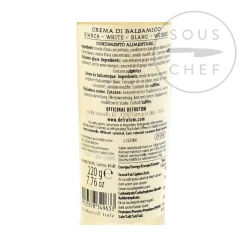 Outlet White Balsamic Glaze, 220g Ingredients Brands|Italian Ingredients