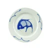 Clearance White & Blue Carp Charger Plate, 30cm Tableware Brands|Chinese Ingredients