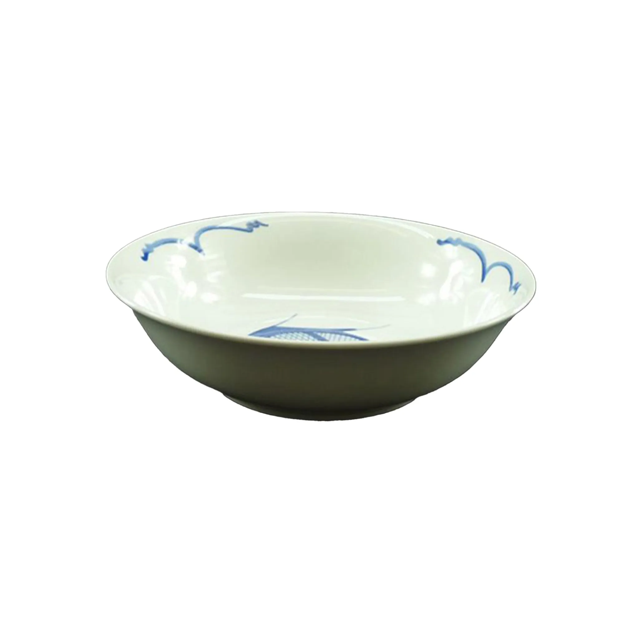 Outlet White & Blue Carp Soup Bowl Chinese Ingredients|Crockery & Dinnerware
