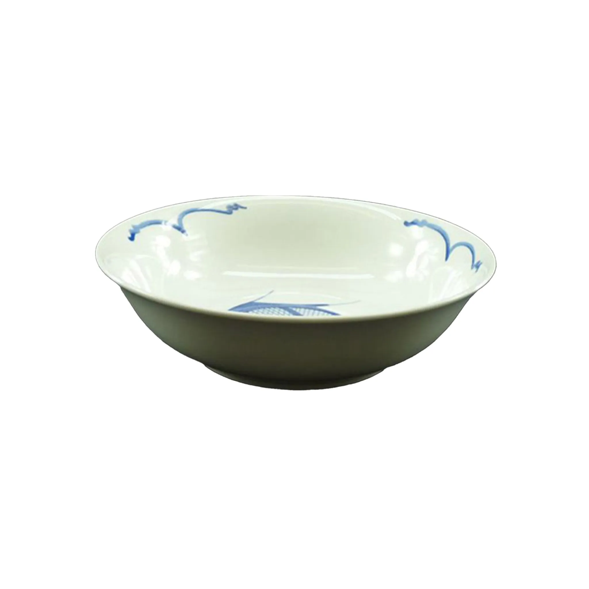 Outlet White & Blue Carp Soup Bowl Chinese Ingredients|Crockery & Dinnerware