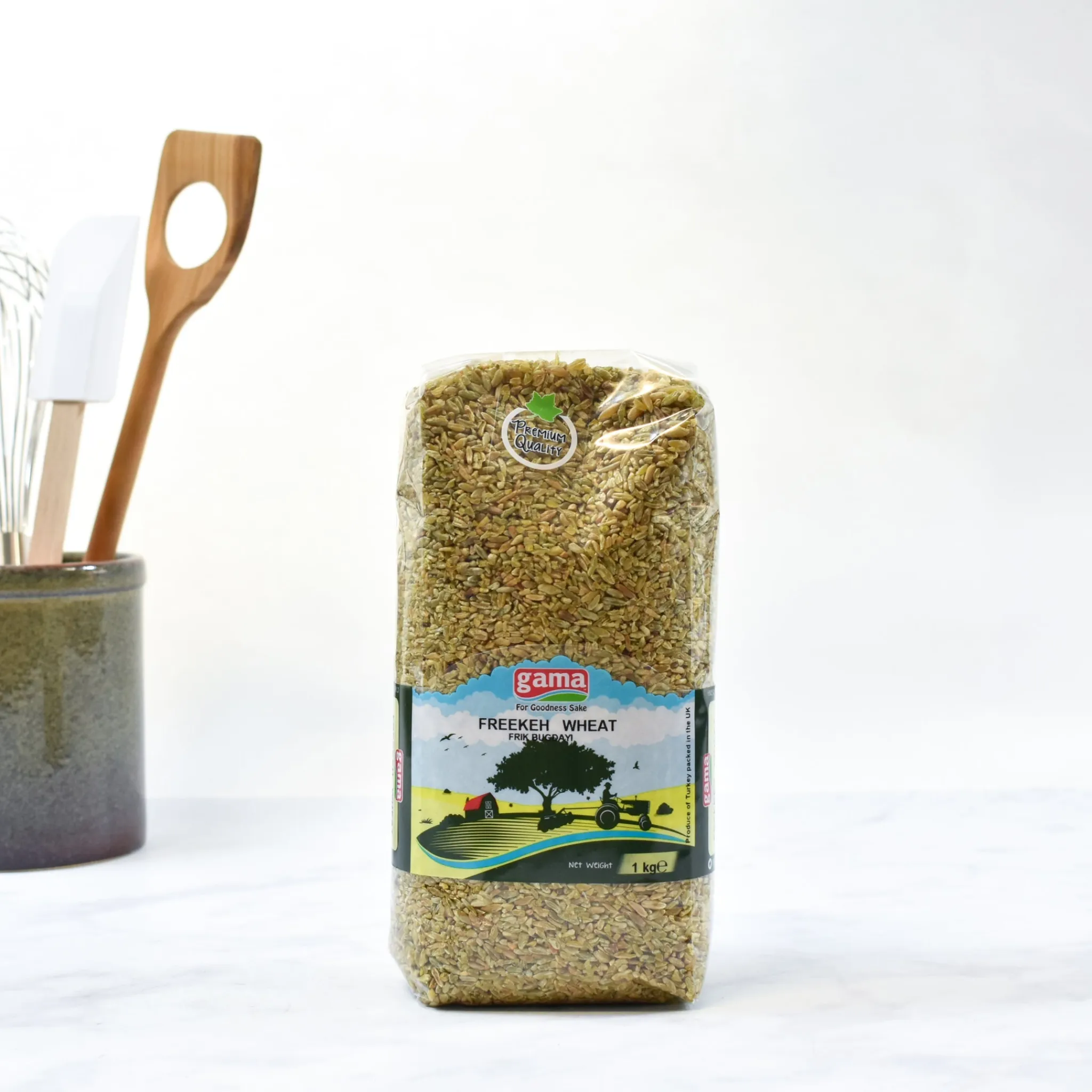 Best Whole Freekeh, 1kg Middle Eastern Ingredients|Ingredients Brands
