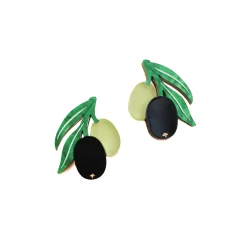 Olive Stud Earrings Tableware Brands