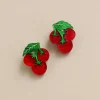 Discount Tomato Stud Earrings Tableware Brands