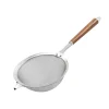 Sale Wood Handle Stainless Steel Mesh Strainer Kitchen Tools & Utensils