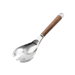 New Wood Handle Stainless Steel Serving Fork Cutlery|Tableware Brands
