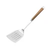 Sale Wood Handle Stainless Steel Slotted Turner Kitchen Tools & Utensils