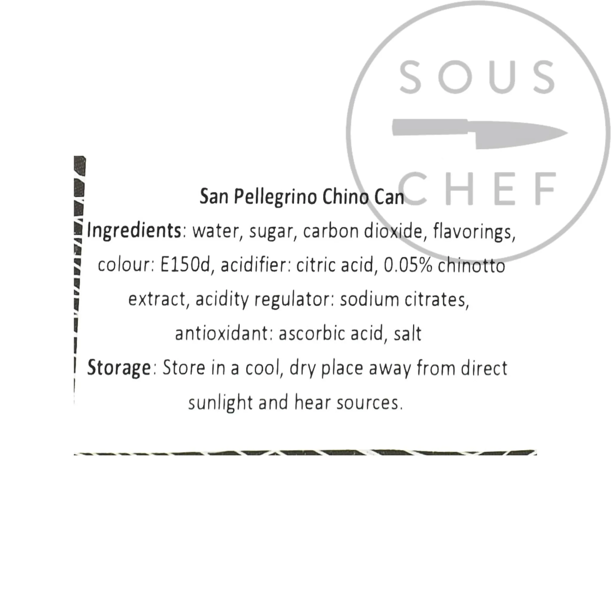 Outlet 24 x 330ml Chino Can Ingredients Brands|Italian Ingredients