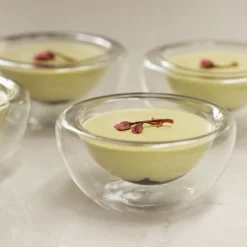 6 x 120ml Small Double-Walled, Glass Bowl Tableware Brands|Serveware