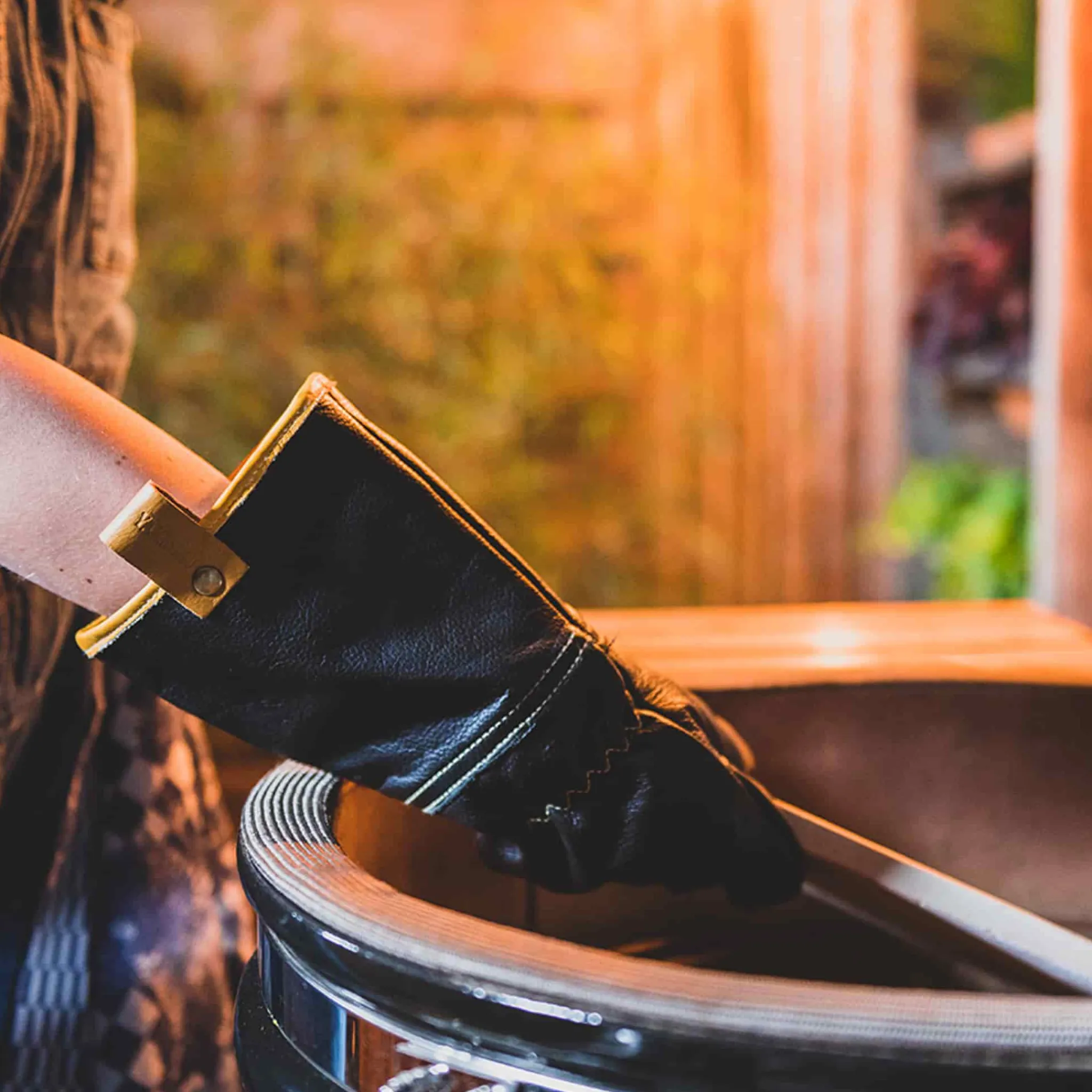Best Set of 2 Leather BBQ Gloves Bbq & Smoking