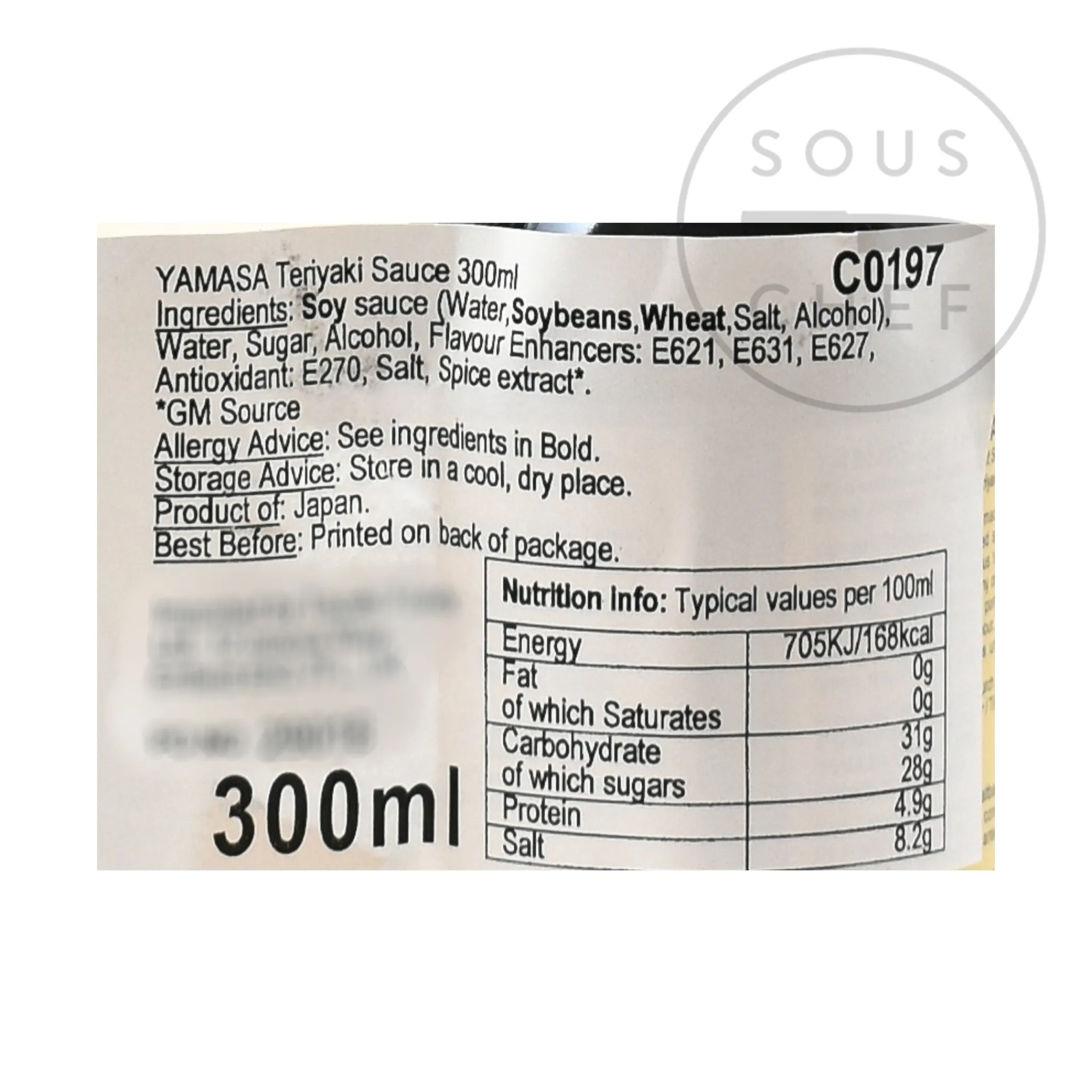 Clearance Teriyaki Sauce, 300ml Ingredients Brands|Japanese Ingredients