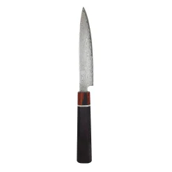 Outlet Yasuo Black Utility Knife, 12cm Kitchen Knives