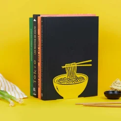 Yellow Ramen Metal Bookend Tableware Brands