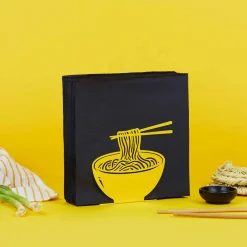 Hot Yellow Ramen Metal Napkin Holder Tableware Brands