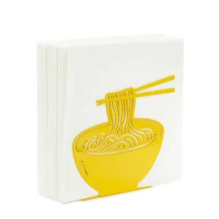 Hot Yellow Ramen Metal Napkin Holder Tableware Brands