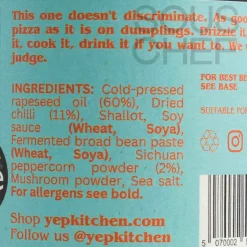 Sale Sichuan Chilli Crisp Oil, 160g Chinese Ingredients|Sauces & Condiments