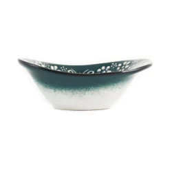 Discount Yesil Ve Beyaz Boyali Oval Bowl, 12.5cm Tableware Brands|Crockery & Dinnerware