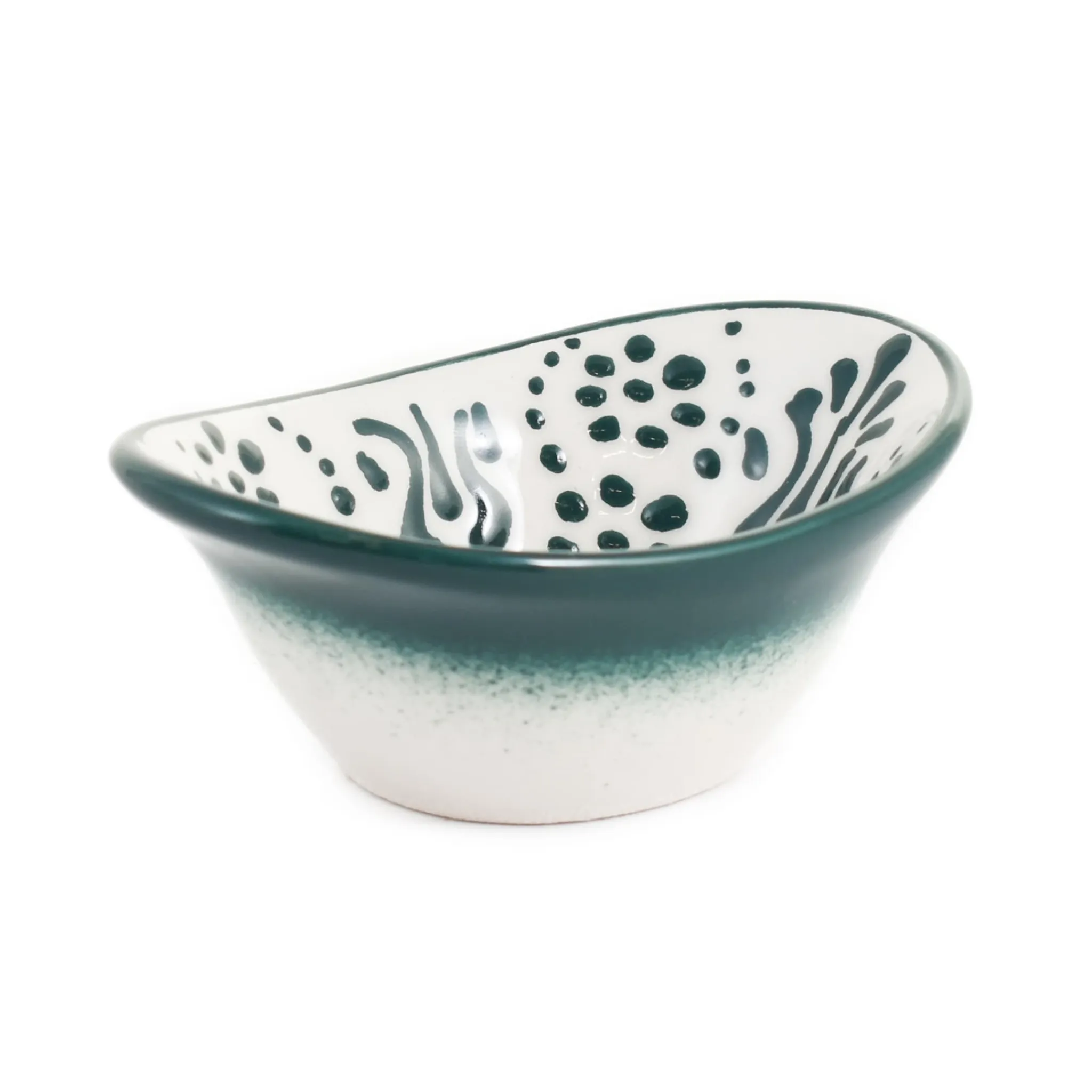 Best Yesil Ve Beyaz Boyali Oval Bowl, 10.5cm Tableware Brands|Crockery & Dinnerware