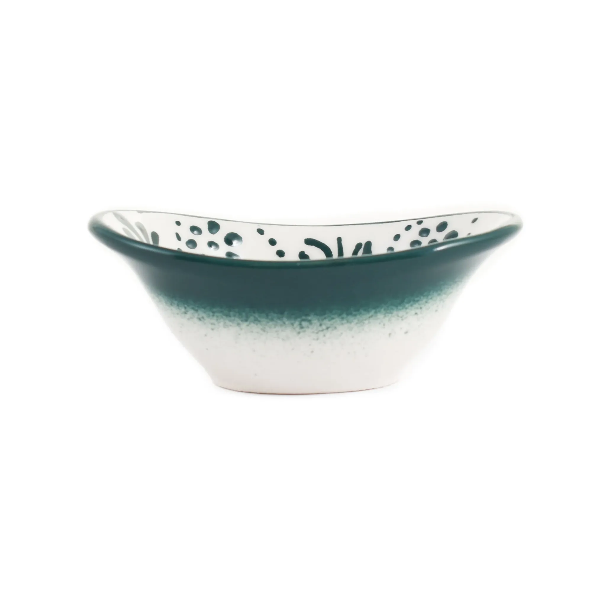 Best Yesil Ve Beyaz Boyali Oval Bowl, 10.5cm Tableware Brands|Crockery & Dinnerware